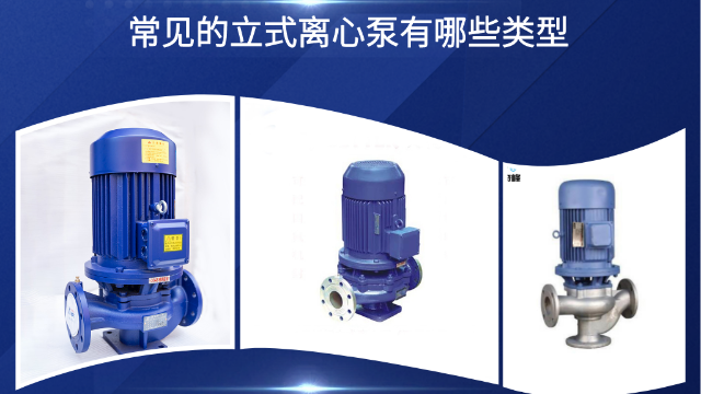 常見的立式離心泵有哪些類型？
