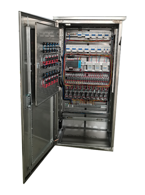 一控十PLC河道自動(dòng)化系統(tǒng)控制柜2