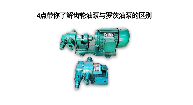 4點(diǎn)帶你了解齒輪油泵與羅茨油泵的區(qū)別