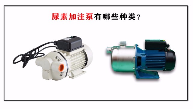 <i style='color:red'>尿素加注泵</i>有哪些種類？
