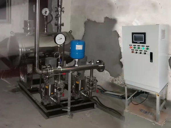 生活供水變頻恒壓控制柜機組配套案例