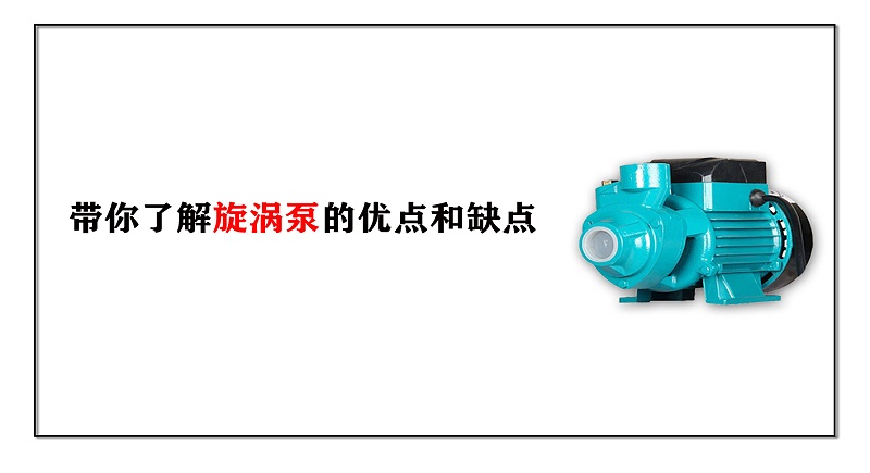 帶你了解旋渦泵的優(yōu)點和缺點