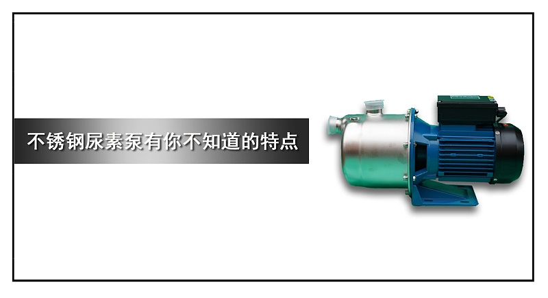 不銹鋼尿素泵有你不知道的特點