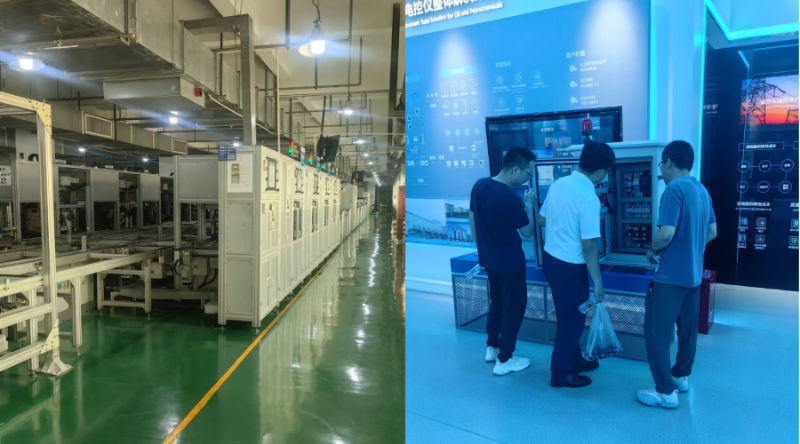 金陵奇峰控制柜廠家受邀到正泰企業參觀學習