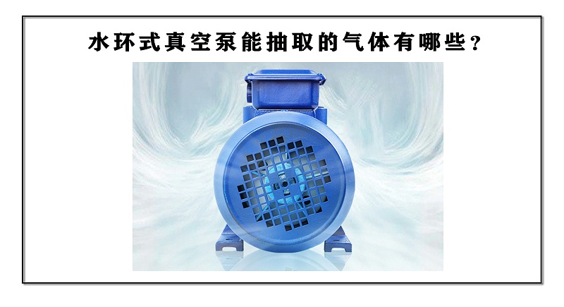 水環式真空泵能抽取的氣體有哪些？