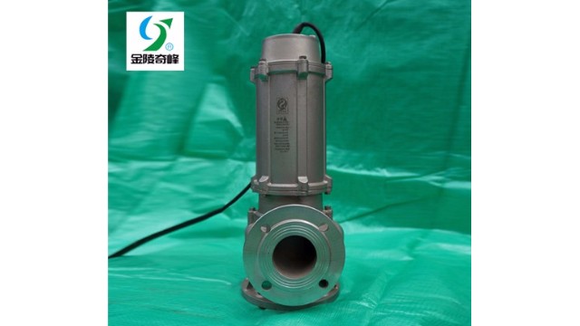 金陵奇峰介紹WQ-S系列全不銹鋼無堵塞排污泵特點及優勢